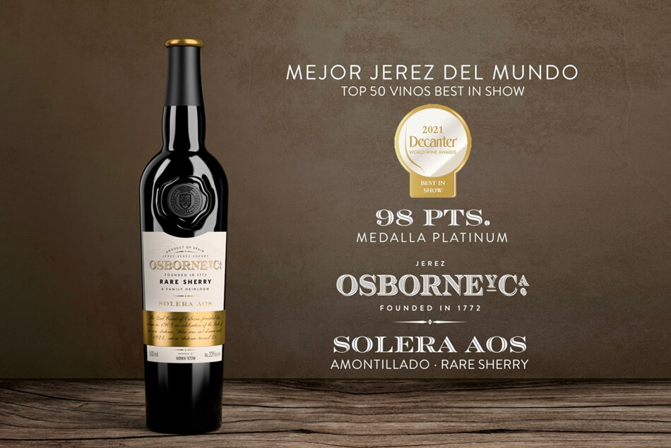 Solera AOS, el mejor vino de Jerez del mundo